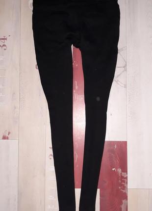 Крутанские черные брюки, лосины royal denim chicks размер s-m3 фото