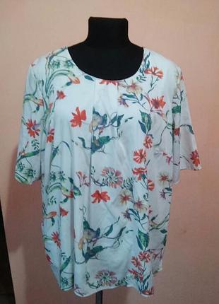 Красива ошатна блуза футболка раз.18/20/22