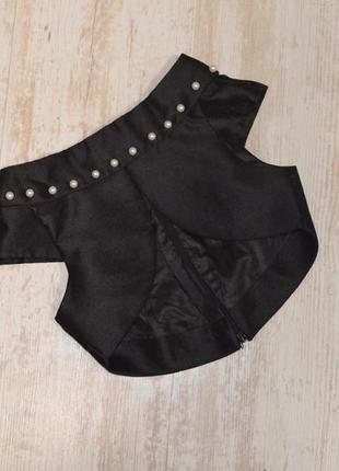 Чорне болеро з намистинами на 4 роки