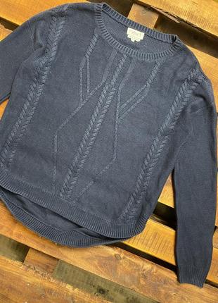 Женская кофта (свитер) next (некст лрр идеал оригинал синяя)1 фото