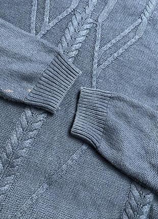 Женская кофта (свитер) next (некст лрр идеал оригинал синяя)4 фото