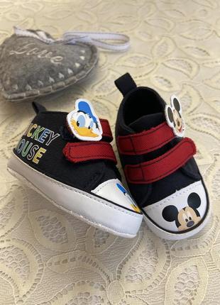 Пінетки для малюка disney 3-6 m
