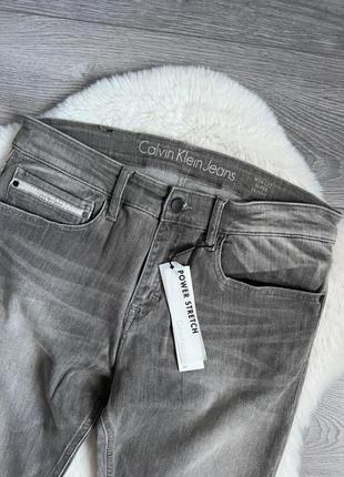 Джинси super skinny calvin klein jeans, p. 34/32.4 фото