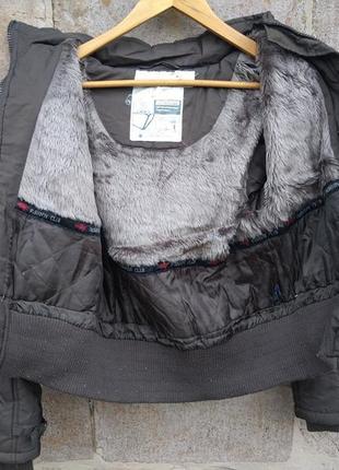 Стильная зимняя куртка на меху германия6 фото