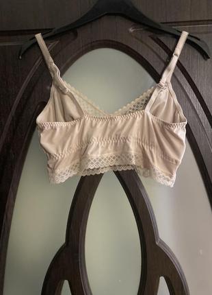 Шикарний, базовий, топ, бюстгальтер, без кісточок, тілесного кольору, від бренду: m&s 🌺