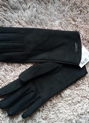 Мягкие замшевые перчатки3 фото