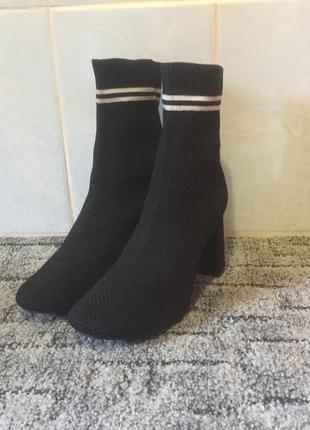 Ботінки primark 40р чулок, ткань