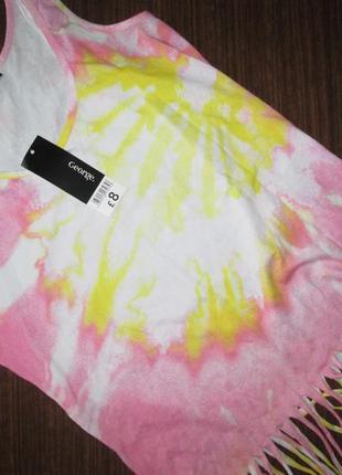 Майка з бахромою