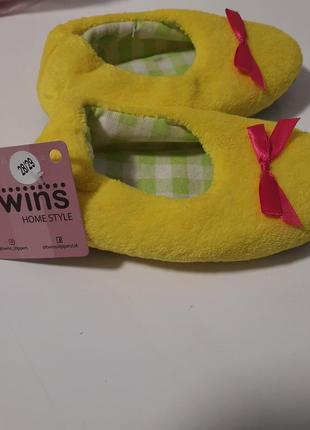 Дитячі домашні капці, капці для дівчинки, домашні тапочки