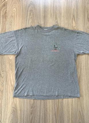 Вінтажна чоловіча бавовняна футболка з принтом the grasshopper amsterdam