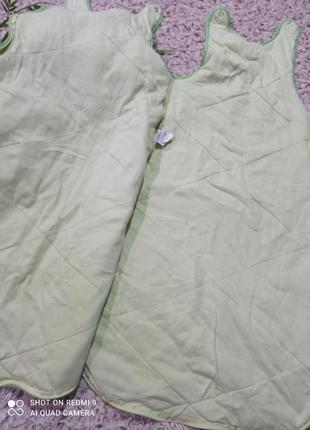 Детский теплый спальный мешок, конверт, кокон, спальник3 фото
