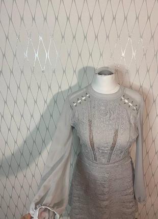 Платье кружевное 4