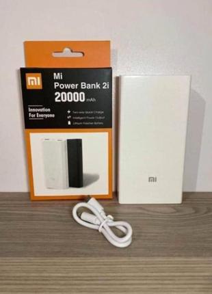 Портативна зарядка xiaomi 20000 mah  power bank