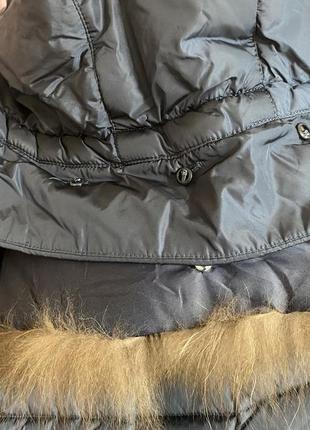 Пуховік зимовий куртка чорнобурка турція8 фото
