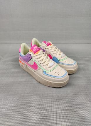 Кроссовки nike air force 1 shadow colored