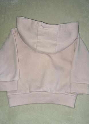 Детский розовый комплект одежды (худи, брюки)3 фото