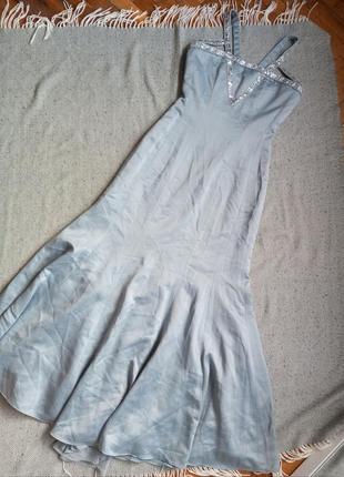 Вечернее платье со шлейфом1 фото