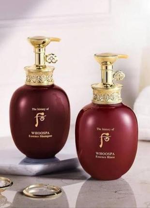 The history of whoo spa essence rinse 8 мл, восстанавливающий кондиционер для сухих и ломких волос3 фото