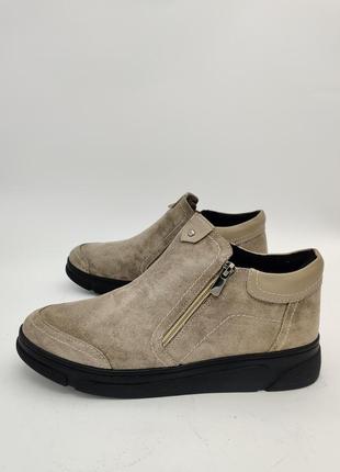 Жіночі черевики напівчеревики демісезонні беж 36-39 женские полуботинки ботинки molly bessa