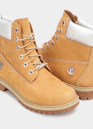 Жіночі черевики *timberland* heritage 6 inch1 фото