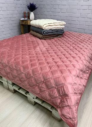 👍👍 покрывало велюровое ромб 220*240 евро