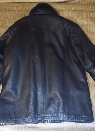 Шкіряна натуральна чоловіча куртка р. 54/56
