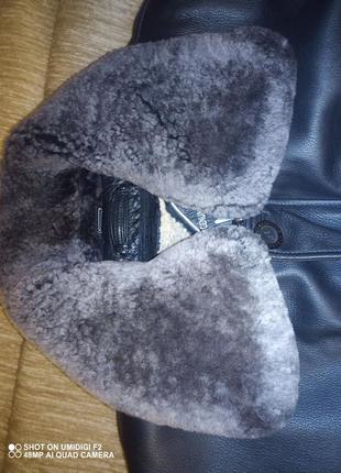 Шкіряна натуральна чоловіча куртка р. 54/56