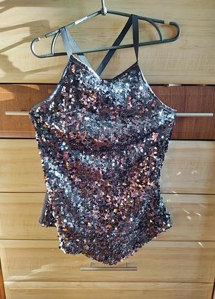 Майка в паєтках 004