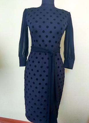 Платье в горошек