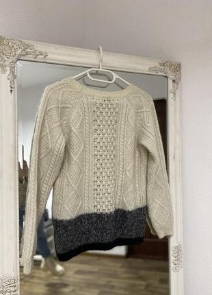 Теплющий светр із шерстю у складі gap7 фото