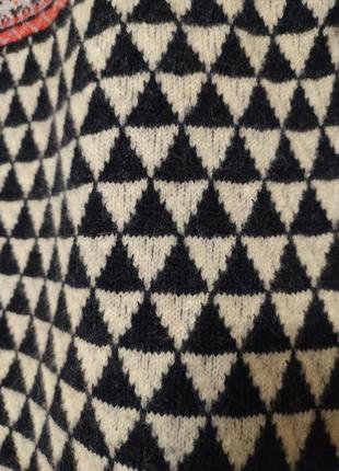 Красивый шерстяной свитер джемпер полувер heyton7 фото
