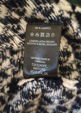 Красивый шерстяной свитер джемпер полувер heyton9 фото