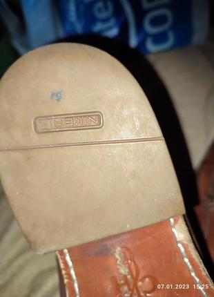 Туфлі колоборація nike 43 44 шкіра7 фото