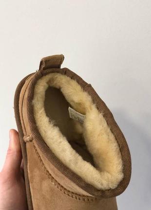 Угги ugg ultra mini platform chestnut7 фото