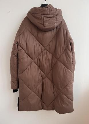 Стеганое пальто удлиненная куртка, s-m4 фото