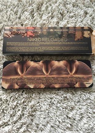 Палетка тіней urban decay naked reloaded9 фото