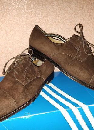 Туфли замша moreschi