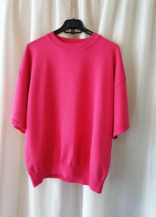 Вязаная футболка топ в'язана футболка топ