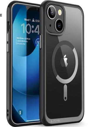 Чохол space на iphone 14 plus transparent magsafe