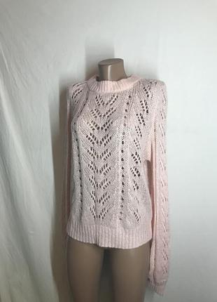 Красивый фирменный розовый 💖 свитер