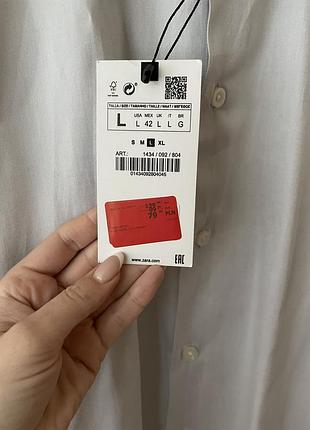 Сорочка zara m/l 2