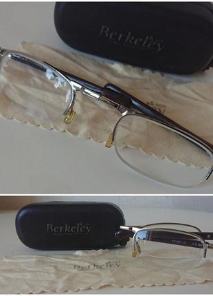 Винтажные брендовые  очки оправа англия +2,51 фото