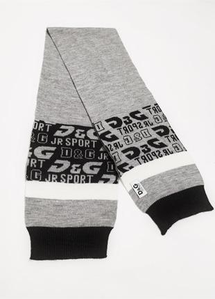 Шерстяной шарф d&g junior dolce black & gabbana /6072/