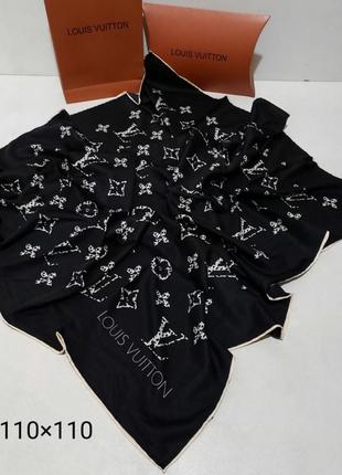 Шикарный платок в стиле louis vuitton 💎9 фото