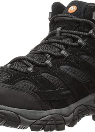 Трекинговые ботинки merrell moab 2 vent черные 11 wide -44р на широкую ногу5 фото