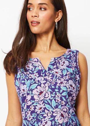 Льняное платье george 5