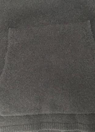 Стильное красивое вязаное темно-синее худи от s.oliver, размер 40, укр 46-48-509 фото
