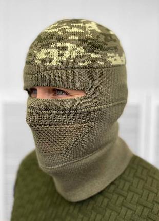 Шапка балаклава 2в1