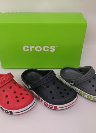 Crocs дитячі крокси сабо bayaband kids3 фото