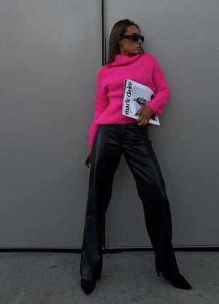 Кожаные брюки